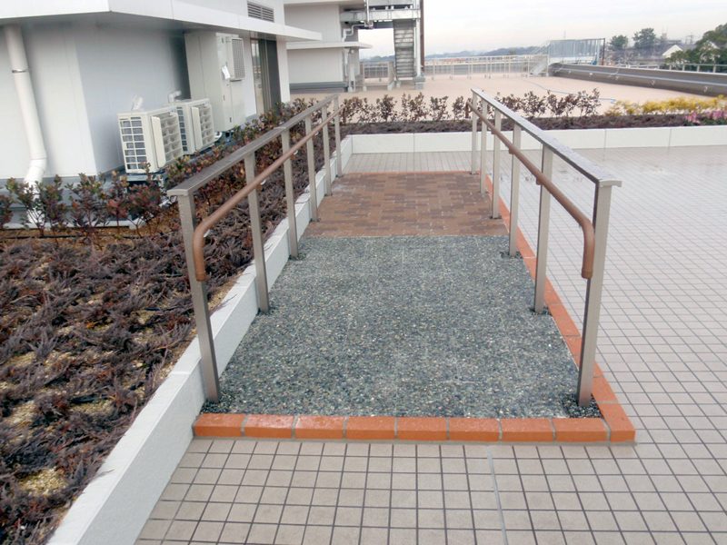 ｢パパット｣施工が出来る屋上庭園